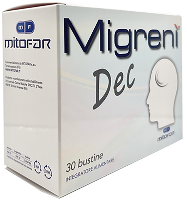MIGRENI' DEC 30 BUSTE 90 G - Farmacia Artemisia di Montecuollo Dott. Angelo snc