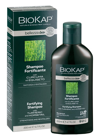 BIOKAP BELLEZZA BIO SHAMPOO FORTIFICANTE COSMOS ECOCERT 200 ML BIOSLINE - Farmacia Artemisia di Montecuollo Dott. Angelo snc