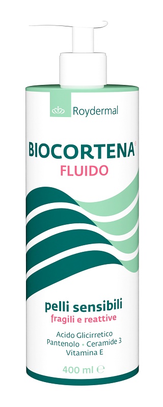 BIOCORTENA FLUIDO PELLI SENSIBILI 400 ML - Farmacia Artemisia di Montecuollo Dott. Angelo snc