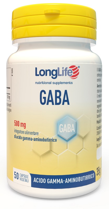 LONGLIFE GABA 500MG 50 CAPSULE - Farmacia Artemisia di Montecuollo Dott. Angelo snc