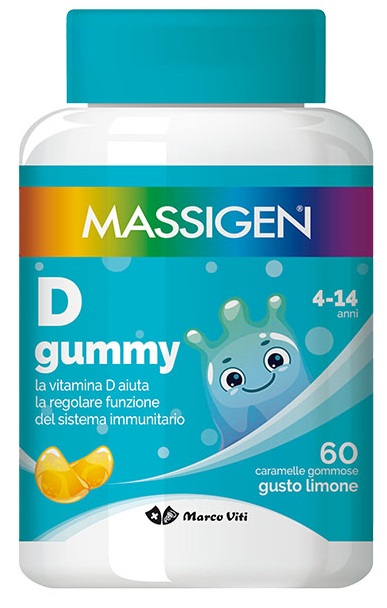 MASSIGEN D GUMMY 60 CARAMELLE - Farmacia Artemisia di Montecuollo Dott. Angelo snc