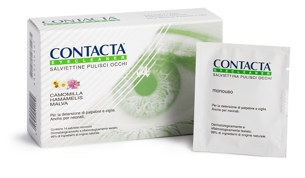CONTACTA EYECLEANER 14 SALVIETTINE PULISCI OCCHI - Farmacia Artemisia di Montecuollo Dott. Angelo snc