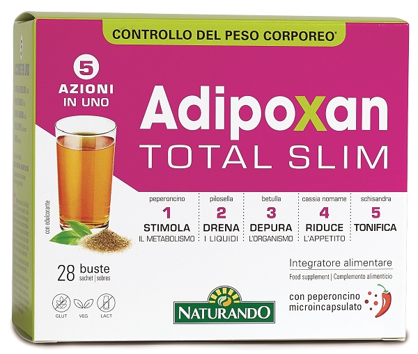 ADIPOXAN TOTAL SLIM 28 BUSTINE - Farmacia Artemisia di Montecuollo Dott. Angelo snc