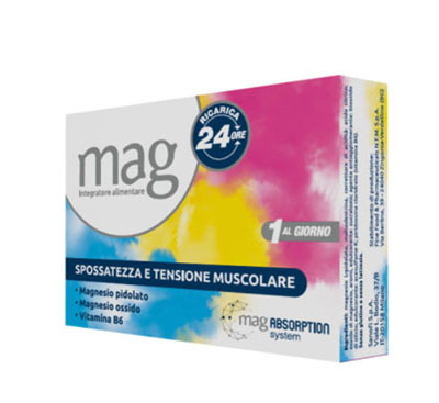 MAG RICARICA 24 ORE BI-PACK 20 BUSTINE - Farmacia Artemisia di Montecuollo Dott. Angelo snc