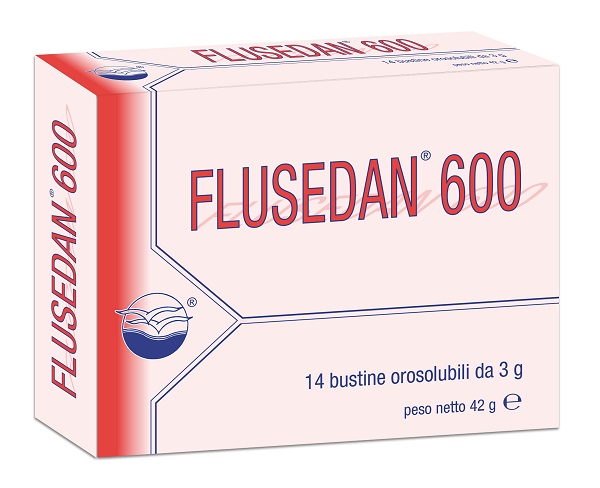 FLUSEDAN 600 14 BUSTINE OROSOLUBILI - Farmacia Artemisia di Montecuollo Dott. Angelo snc