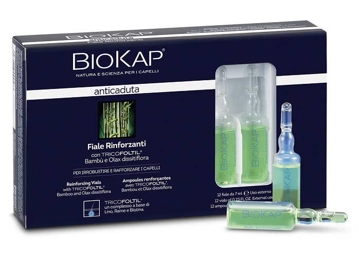 BIOKAP FIALE RINFORZANTI ANTICADUTA CON TRICOLTIL 12 PEZZI DA 7 ML NEW - Farmacia Artemisia di Montecuollo Dott. Angelo snc