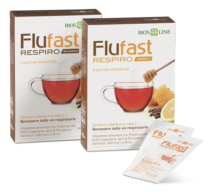 APIX PROPOLI FLUFAST RESPIRO BALSAMICO 9 BUSTE BIOSLINE - Farmacia Artemisia di Montecuollo Dott. Angelo snc
