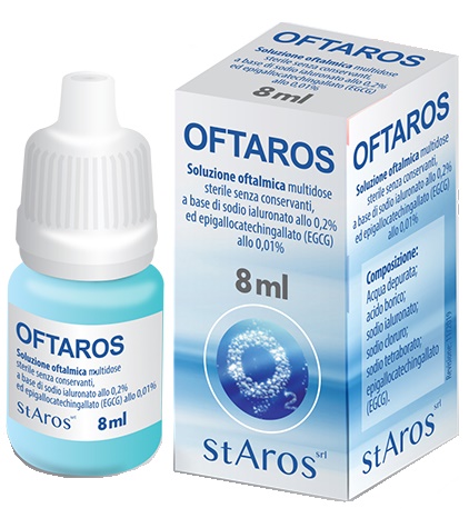 OFTAROS SOLUZIONE OFTALMICA 8 ML - Farmacia Artemisia di Montecuollo Dott. Angelo snc