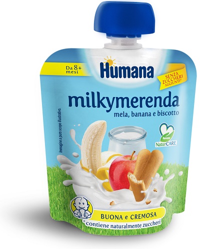 MILKYMERENDA MELA-BANANA BISCOTTO 100 G - Farmacia Artemisia di Montecuollo Dott. Angelo snc