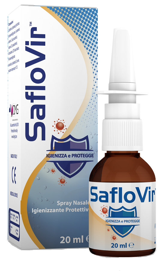 SAFLOVIR SPRAY NASALE IGIENIZZANTE PROTETTIVO 20 ML - Farmacia Artemisia di Montecuollo Dott. Angelo snc