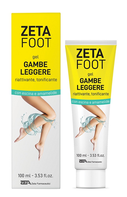 ZETAFOOT GEL GAMBE LEGGERE 100 ML - Farmacia Artemisia di Montecuollo Dott. Angelo snc