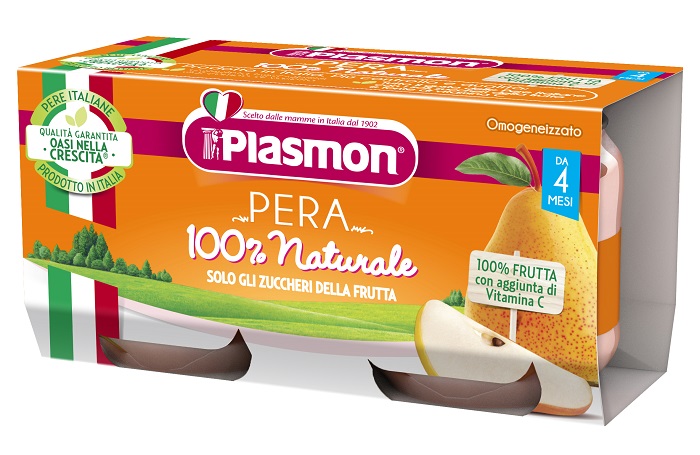 PLASMON OMOGENEIZZATO PERA 2 X 80 G - Farmacia Artemisia di Montecuollo Dott. Angelo snc
