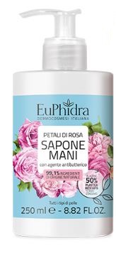 EUPHIDRA SAPONE LIQUIDO PETALI DI ROSA 250 ML - Farmacia Artemisia di Montecuollo Dott. Angelo snc