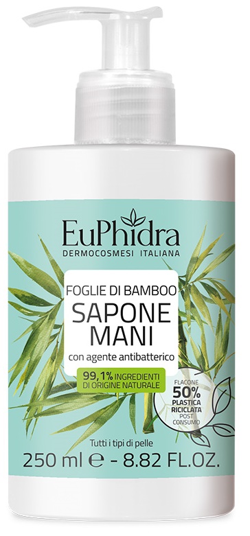 EUPHIDRA SAPONE LIQUIDO FOGLIE DI BAMBOO 250 ML - Farmacia Artemisia di Montecuollo Dott. Angelo snc