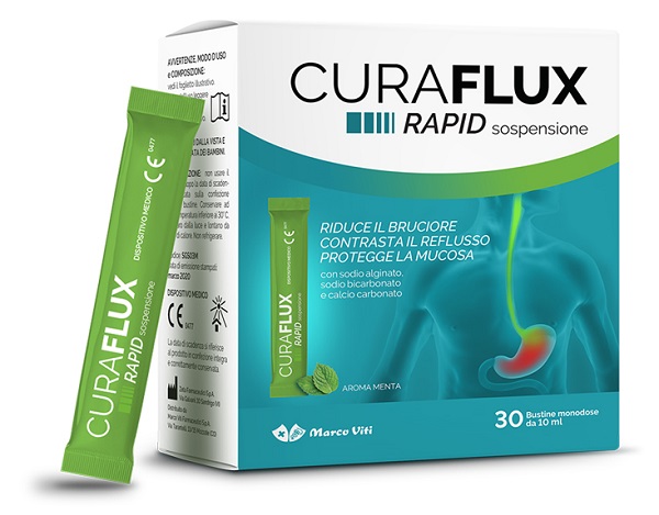 CURAFLUX RAPID SOSPENSIONE ORALE 30 BUSTINE - Farmacia Artemisia di Montecuollo Dott. Angelo snc