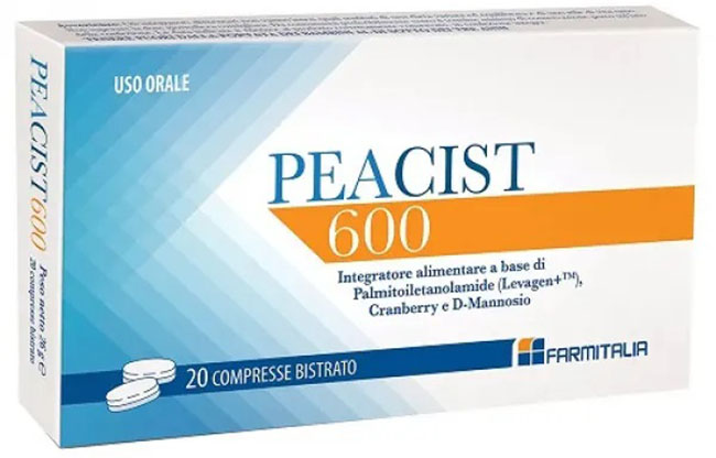 PEACIST 600 20 COMPRESSE - Farmacia Artemisia di Montecuollo Dott. Angelo snc