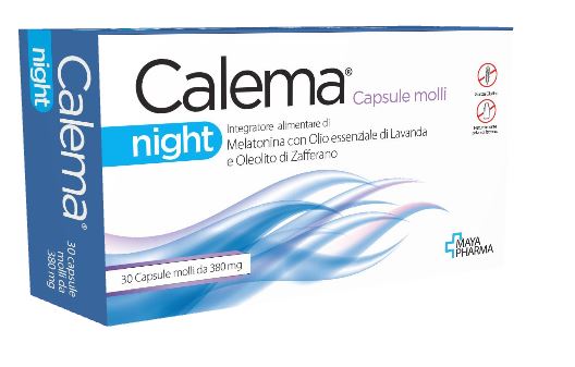 CALEMA NIGHT 30 CAPSULE MOLLI - Farmacia Artemisia di Montecuollo Dott. Angelo snc