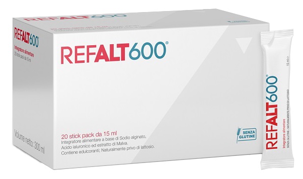 REFALT 600 20 STICK PACK X 15 ML - Farmacia Artemisia di Montecuollo Dott. Angelo snc