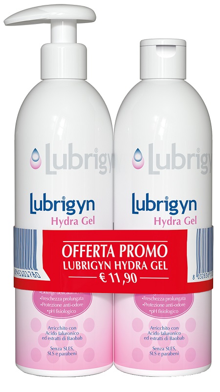 LUBRIGYN HYDRA GEL DUO 400 ML + 400 ML - Farmacia Artemisia di Montecuollo Dott. Angelo snc