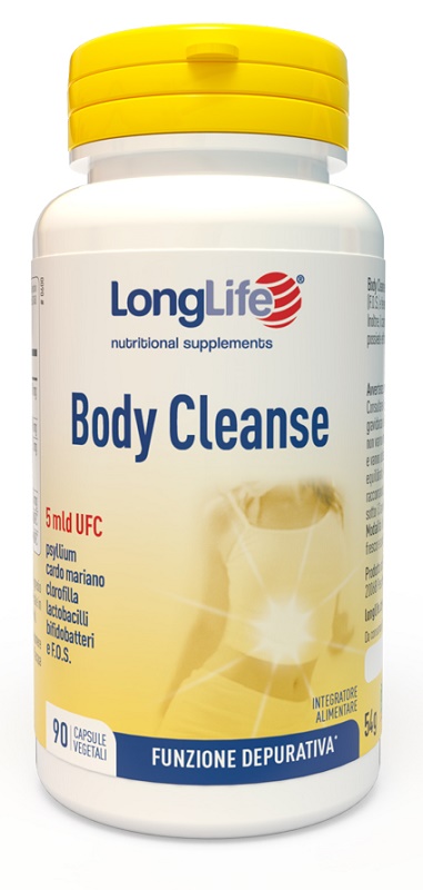 LONGLIFE BODY CLEANSE 90 CAPSULE - Farmacia Artemisia di Montecuollo Dott. Angelo snc