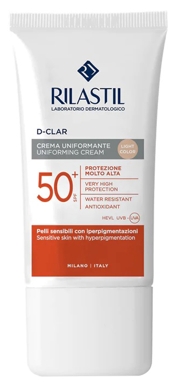 RILASTIL SUN SYSTEM D-CLAR LIGHT SPF50+ 40 ML - Farmacia Artemisia di Montecuollo Dott. Angelo snc