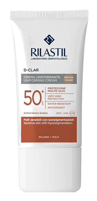 RILASTIL SUN SYSTEM D-CLAR MEDIUM SPF50+ 40 ML - Farmacia Artemisia di Montecuollo Dott. Angelo snc