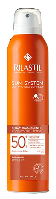 RILASTIL SUN SYSTEM TRASPARENT SPRAY SPF50+ 200 ML - Farmacia Artemisia di Montecuollo Dott. Angelo snc