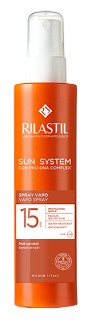 RILASTIL SUN SYSTEM SPRAY VAPO SPF15 200 ML - Farmacia Artemisia di Montecuollo Dott. Angelo snc