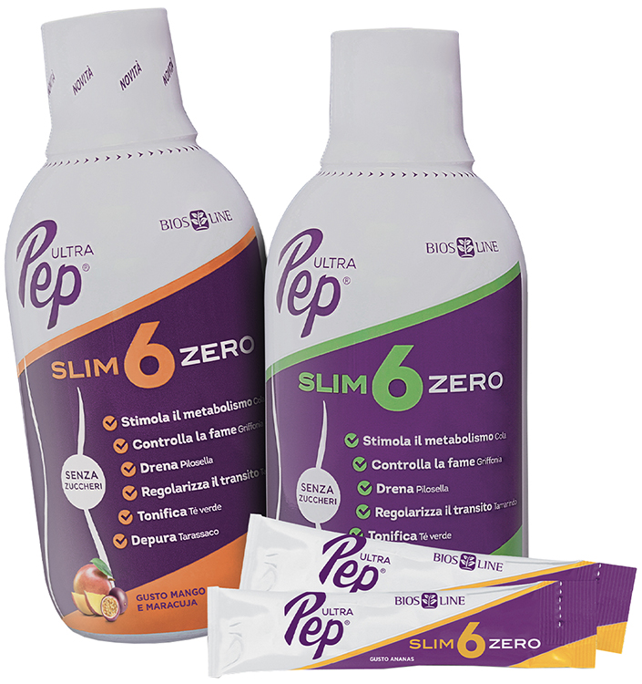 ULTRA PEP SLIM 6 ZERO ANANAS 500 ML BIOSLINE - Farmacia Artemisia di Montecuollo Dott. Angelo snc
