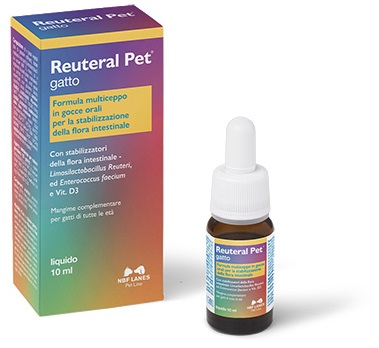 REUTERAL PET GATTO GOCCE 10 ML - Farmacia Artemisia di Montecuollo Dott. Angelo snc