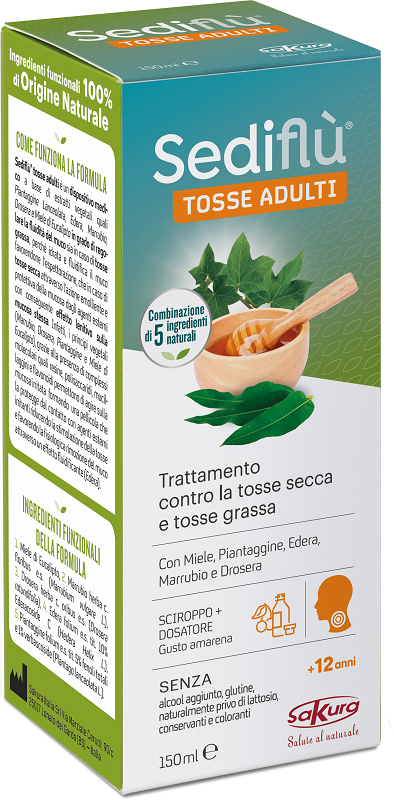 SEDIFLU TOSSE ADULTI 150 ML - Farmacia Artemisia di Montecuollo Dott. Angelo snc