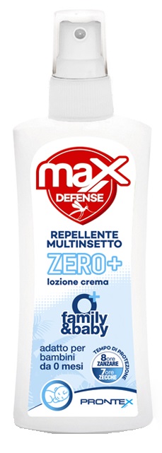 PRONTEX MAX DEFENSE ZERO+ REPELLENTE MULTINSETTO 75 ML - Farmacia Artemisia di Montecuollo Dott. Angelo snc