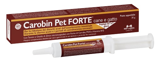 CAROBIN PET FORTE PASTA 30 G - Farmacia Artemisia di Montecuollo Dott. Angelo snc