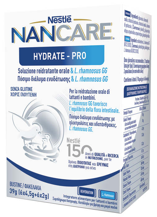 NESTLE' NANCARE HYDRATE PRO BUSTINE 6X4,5 G + 6X2 G - Farmacia Artemisia di Montecuollo Dott. Angelo snc