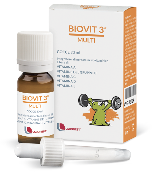 BIOVIT 3 MULTI GOCCE 30 ML - Farmacia Artemisia di Montecuollo Dott. Angelo snc
