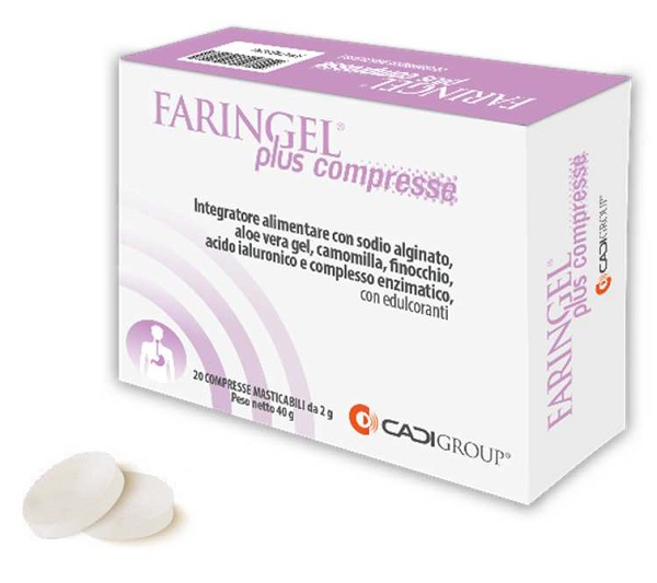 FARINGEL PLUS 20 COMPRESSE MASTICABILI - Farmacia Artemisia di Montecuollo Dott. Angelo snc