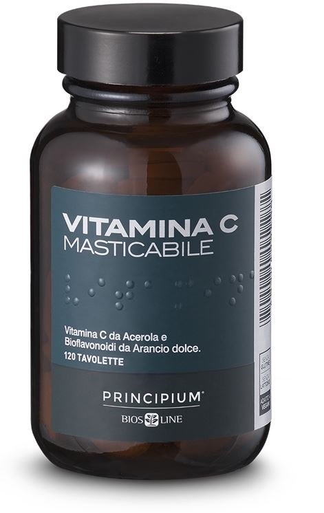 PRINCIPIUM VITAMINA C MASTICABILE 120 TAVOLETTE - Farmacia Artemisia di Montecuollo Dott. Angelo snc