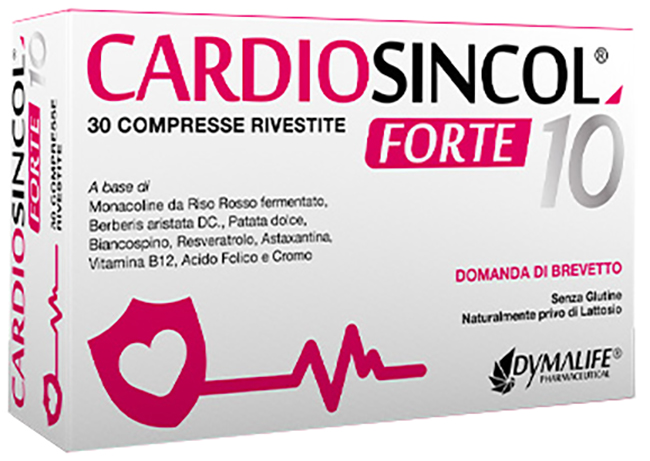 CARDIOSINCOL 10 FORTE 30 COMPRESSE RIVESTITE - Farmacia Artemisia di Montecuollo Dott. Angelo snc
