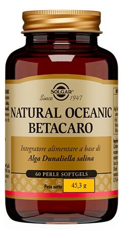 NATURAL OCEANIC BETACARO 60 PERLE - Farmacia Artemisia di Montecuollo Dott. Angelo snc