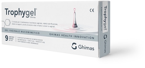 GEL VAGINALE MUCOMIMETICO TROPHYGEL GHIMAS 9 APPLICATORI MONOUSO DA 1 ML - Farmacia Artemisia di Montecuollo Dott. Angelo snc