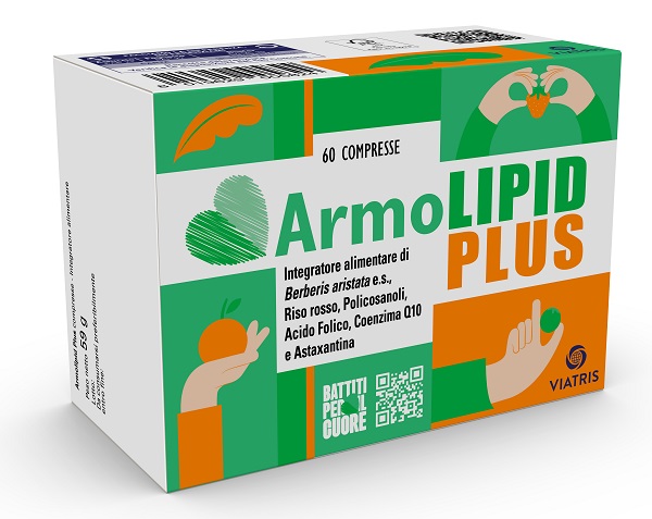 ARMOLIPID PLUS 60 COMPRESSE EDIZIONE LIMITATA BATTITI PER IL CUORE 2024 - Farmacia Artemisia di Montecuollo Dott. Angelo snc