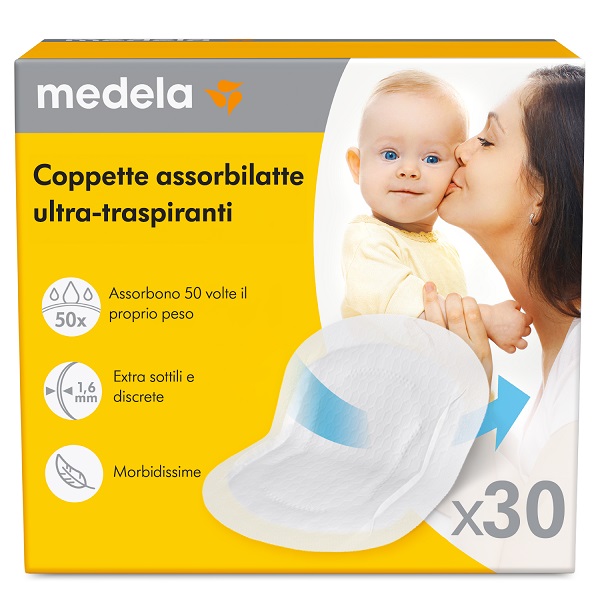 COPPETTE ASSORBILATTE ULTRA-TRASPIRANTI 30 PEZZI - Farmacia Artemisia di Montecuollo Dott. Angelo snc