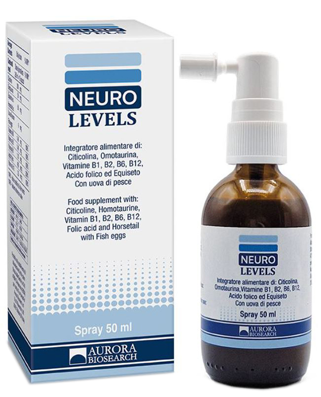 NEURO LEVELS SPRAY 50 ML - Farmacia Artemisia di Montecuollo Dott. Angelo snc