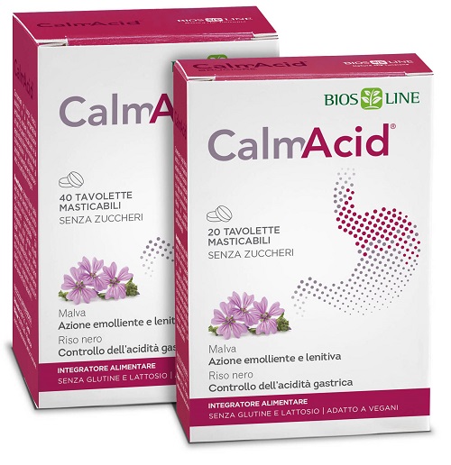 CALMACID 40 TAVOLETTE MASTICABILI - Farmacia Artemisia di Montecuollo Dott. Angelo snc