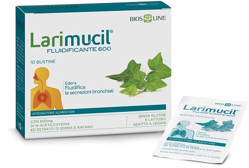 LARIMUCIL FLUIDIFICANTE 600 10 BUSTINE - Farmacia Artemisia di Montecuollo Dott. Angelo snc