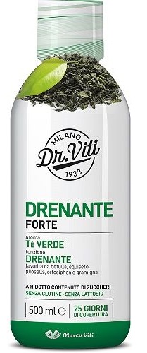 DR VITI DRENANTE FORTE TE VERDE 500 ML SENZA ZUCCHERI - Farmacia Artemisia di Montecuollo Dott. Angelo snc
