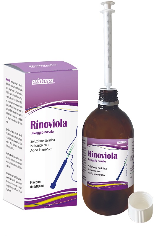 RINOVIOLA LAVAGGI NASALI 500 ML - Farmacia Artemisia di Montecuollo Dott. Angelo snc