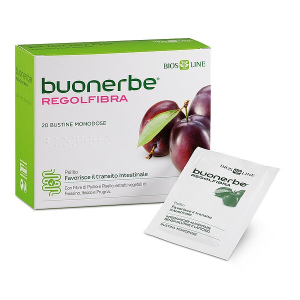 BUONERBE REGOLFIBRA 20 BUSTINE 110 G - Farmacia Artemisia di Montecuollo Dott. Angelo snc
