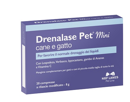 DRENALASE PET MINI CANE GATTO 20 COMPRESSE - Farmacia Artemisia di Montecuollo Dott. Angelo snc