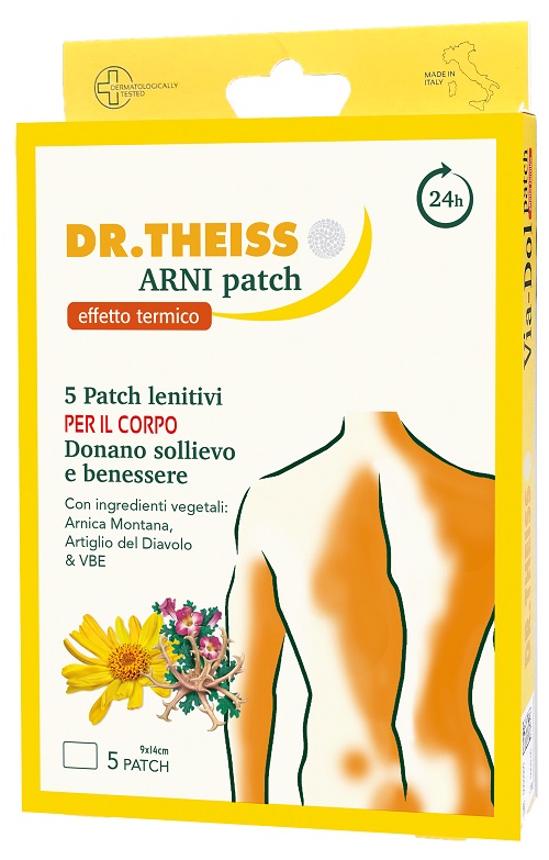 THEISS ARNI PATCH EFFETTO TERMICO 5 PEZZI - Farmacia Artemisia di Montecuollo Dott. Angelo snc